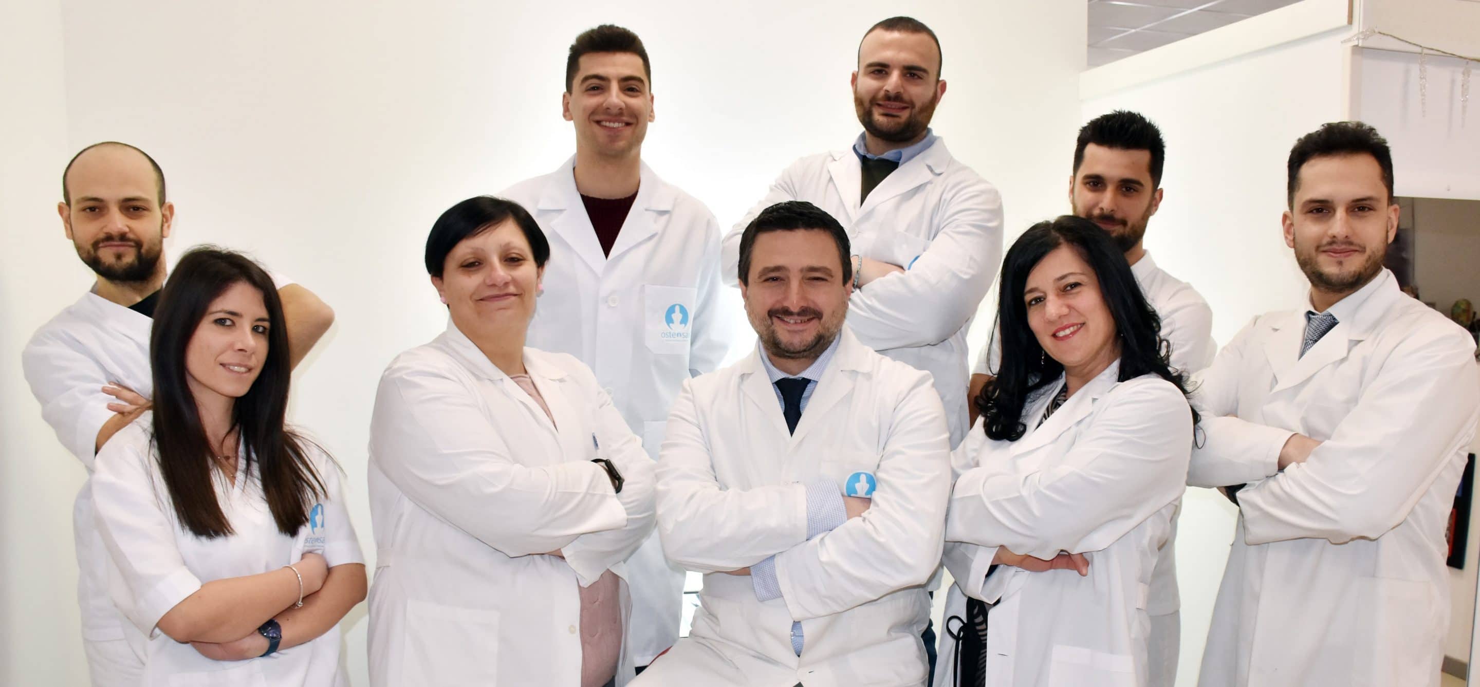 Lo staff di Osteosan Fisioterapia Avellino Napoli Osteopatia